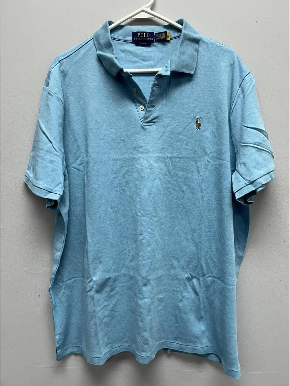 Polo Ralph Lauren Classic Fit Light Blue Polo Shirt
